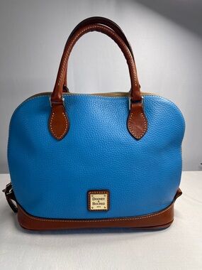 Dooney & Bourke Pebble Grain Zip Zip Satchel
